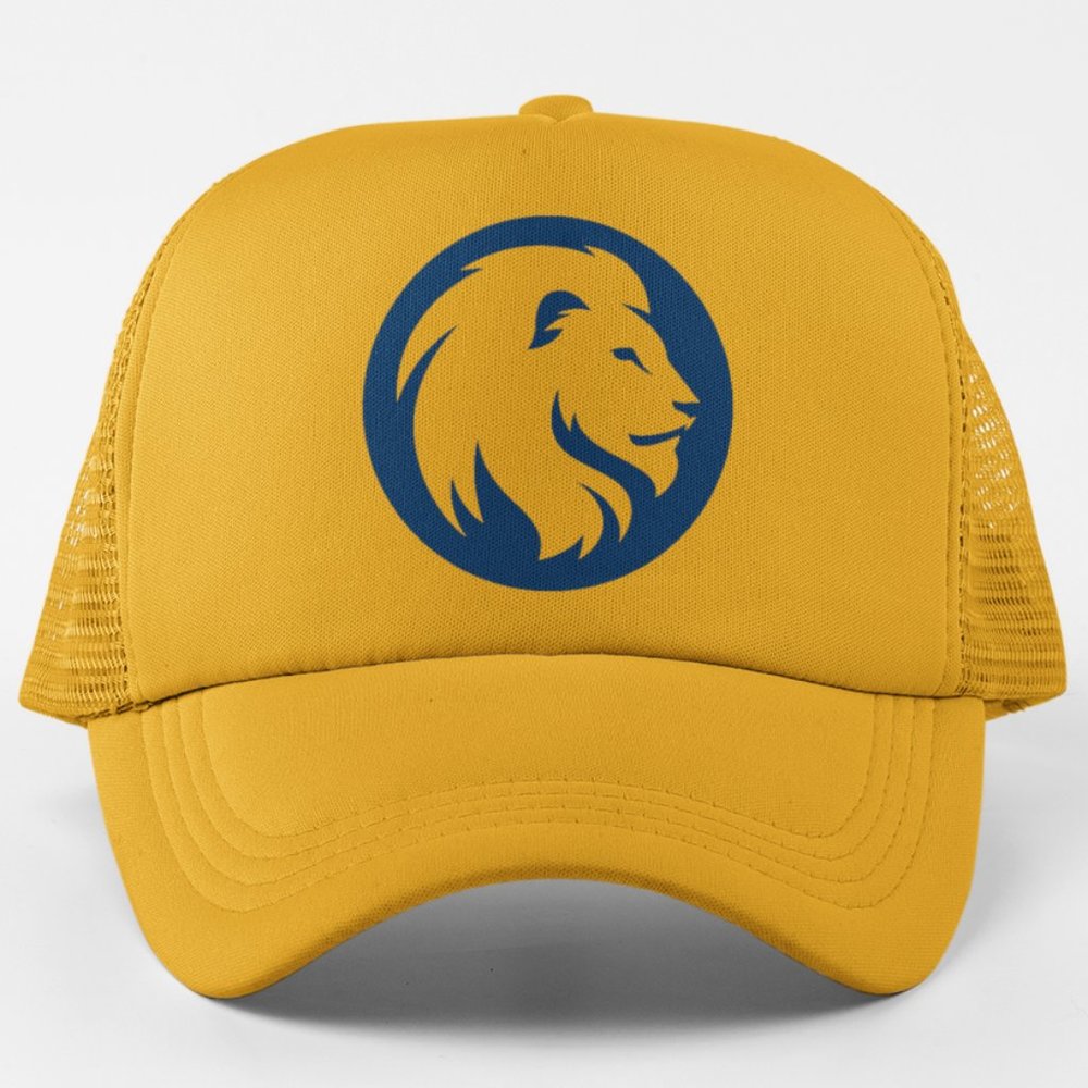 NEW A&M Commerce Lions Logo Foam Trucker Snapback Hat GOLD